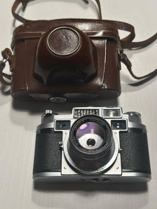Leidolf LEIDOLF WETZLAR LORDOMAT C35 35MM RANGE FINDER, Audio, Tv en Foto, Fotocamera's Analoog