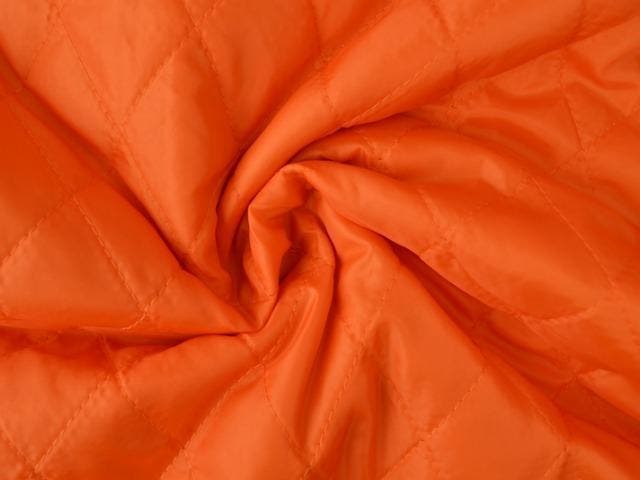10 meter gewatteerde voering - Oranje, Hobby en Vrije tijd, Stoffen en Lappen, 120 cm of meer, 200 cm of meer, Oranje, Nieuw, Polyester