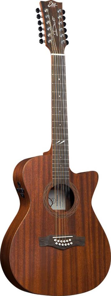 EKO Duo a200CE12 Auditorium Cutaway elektrisch 12 snarige we, Verzenden, Nieuw