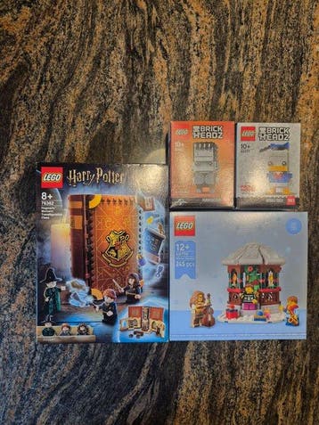 Lego Set - Harry Potter, BrickHeadz, Seasonal - Lego 76382,, Nieuw