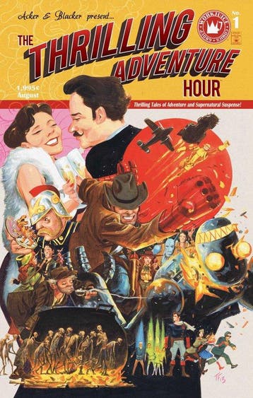 THRILLING ADVENTURE HOUR HC - Ben Acker 9781936393961, Verzenden, Zo goed als nieuw, Ben Acker