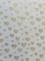 Zijde Vloeipapier Gouden Hartjes Vellen 200st, Ophalen of Verzenden, Nieuw, Overige typen