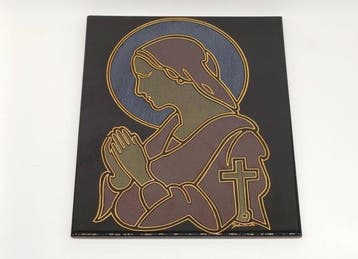 Tegel - 1970-1980 - Madonna, Antiek en Kunst