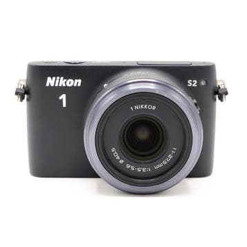 Nikon 1 S2 + 11-27,5mm Zwart (Occasion) - 2150 Opnamen, Audio, Tv en Foto, Fotocamera's Digitaal, Ophalen of Verzenden, Gebruikt