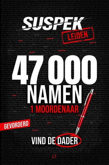 Suspek - Moord In Leiden | Enigmathek Press | Nieuw, Boeken, Ophalen of Verzenden, Nieuw, Enigmathek Press
