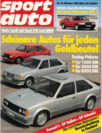 1982 SPORT AUTO MAGAZINE 10 DUITS, Nieuw, Author