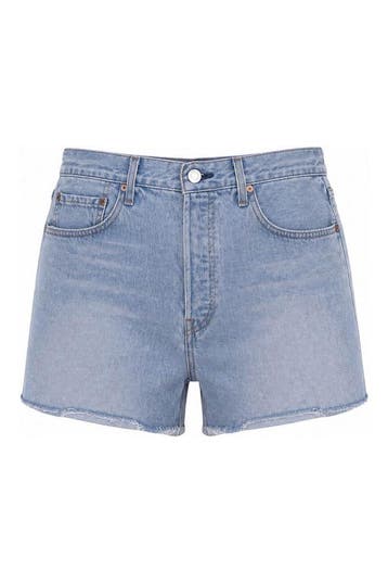 Levis Korte broek in maat 30 Blauw, Levi's, Verzenden, Zo goed als nieuw, Blauw
