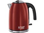 Russell Hobbs -  Colours Plus 20412-70 Flame Red, Witgoed en Apparatuur, Waterkokers, 1 tot 2 liter, Verzenden, Nieuw