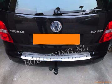 Rvs bumperbescherming Volkswagen touran 2003-2010, Ophalen of Verzenden, Nieuw