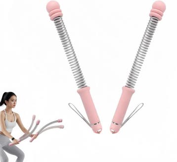Fitness Touw Draadloos | Roze | Tweedekansje | OP=OP, Ophalen of Verzenden, Zo goed als nieuw, Armen, Battle rope