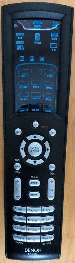 Afstandsbediening Denon rc-1068 rc-1067, Audio, Tv en Foto, Ophalen of Verzenden, Nieuw, Origineel