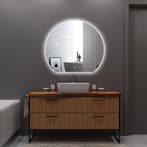 Badkamerspiegel met LED Verlichting en Verwarming 80cm -, Huis en Inrichting, Woonaccessoires | Spiegels, Ophalen of Verzenden