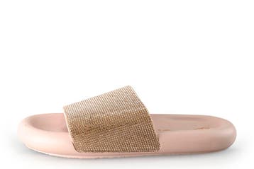 Colors of California Slippers in maat 40 Roze, Kleding | Dames, Schoenen, Slippers, Overige kleuren, Verzenden, Zo goed als nieuw