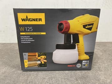Veiling - Wagner verfspuit Wood&Metal W125, Gebruikt