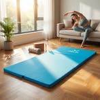 Fitness mat opvouwbaar 120x200x5cm | Waterdicht | Scherpe..., Sport en Fitness, Fitnessmaterialen, Ophalen of Verzenden, Nieuw