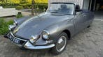 UNIEK! Citroën DS ID Cabriolet, 1965, Gris Palladium, mooi!!, Auto's, Voorwielaandrijving, Zwart, Cabriolet, DS