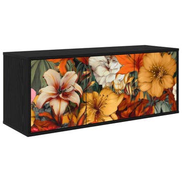 vidaXL Wandgemonteerd tv-meubel GENNEP 102 x 33 x 40 cm, Huis en Inrichting, Minder dan 50 cm, Verzenden, Nieuw, Minder dan 100 cm