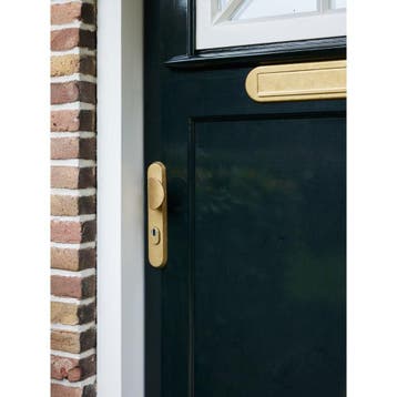 Intersteel SKG3 veiligheidsbeslag voordeur ovaal 250x50mm, Doe-het-zelf en Verbouw, Hang- en Sluitwerk, Verzenden, Nieuw