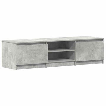 Tv-kast Industrieel Grijs | 34% Korting | Laatste Stuk!, Huis en Inrichting, 100 tot 150 cm, Modern, Industrieel, Ophalen of Verzenden