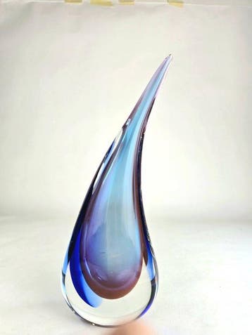 Oball - Vaas - Sommerso - Muranoglas - Blu
