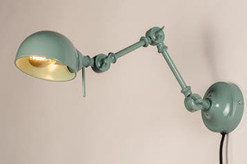 Rietveld Wandlampen - Groen - Metaal, Verzenden, Nieuw
