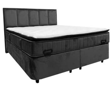 Opbergboxspring Alexia - 160 x 200, Nieuw