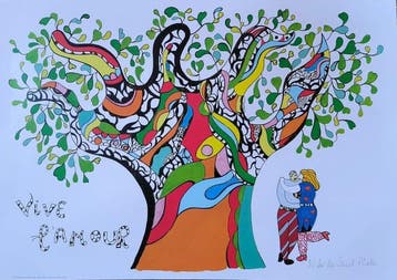 Niki de Saint Phalle (after) - « Vive lAmour » – Original