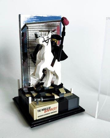 Lyssandre Saint York - hommage a BANKSY immersive Expérience