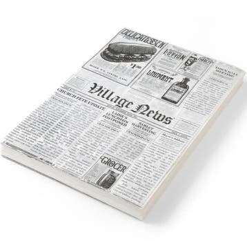 Vetvrij Papier | Krantenprint | 500 Stuks | 350x250mm HENDI, Verzenden, Nieuw in verpakking