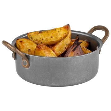 GGM Gastro | (6 stuks) Serveerpan VINTARA - RVS - 0,55 liter, Huis en Inrichting, Keuken | Potten en Pannen, Verzenden, Nieuw