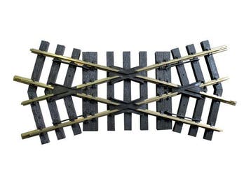 PIKO 35240 G-Kreuzung 30° (Messing, Kruising, Baan en Rails, Ophalen of Verzenden, Nieuw, Rails, Analoog