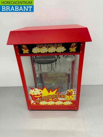 Luxe Popcornmachine Popcorn machine Rood 230V Braderie Markt, Ophalen of Verzenden, Nieuw in verpakking