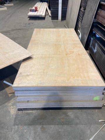 Eucalyptus Hardhout Multiplex plaatmateriaal 9/30 mm, Doe-het-zelf en Verbouw, Nieuw, Multiplex, 20 tot 50 mm