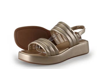 Mexx Sandalen in maat 42 Goud, Mexx, Overige kleuren, Verzenden, Sandalen of Muiltjes