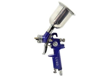 Verfspuit 0.8mm Naald 125ml Inhoud - Euro Din aansluiting -, Ophalen of Verzenden