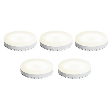 Set van 5 GX53 3-staps dim to warm LED lampen 7W 750 lm, Verzenden, Nieuw