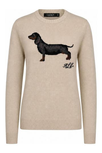 Lauren Ralph Lauren Trui Meisjes in maat 160 Beige, Kinderen en Baby's, Verzenden, Nieuw, Lauren Ralph Lauren, Jongen of Meisje