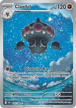 Pokémon TCG - Claydol - Chaos Rising - 092/086 (Pokemon TCG, Verzenden, Zo goed als nieuw