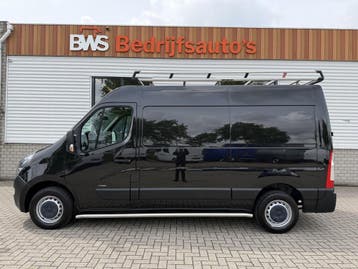 Opel - Movano - Bestelbus - 2.3 Turbo 136pk L2H2 / vaste, Zwart, Nieuw, Opel, Handgeschakeld