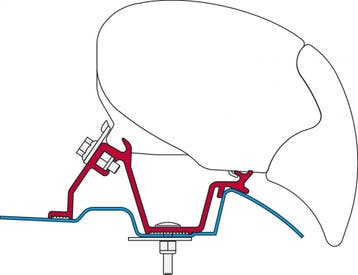 Fiamma Mercedes Sprinter Adapter 400 >2006 F65 Eagle, Ophalen of Verzenden, Nieuw, Fiamma