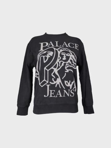 Palace Sweatshirts Dames maat M Zwart, Kleding | Dames, Maat 38/40 (M), Zwart, Ophalen of Verzenden, Zo goed als nieuw