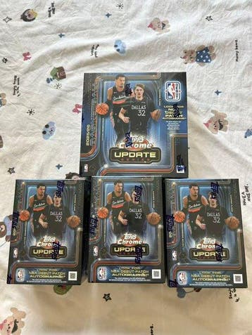 2025/26 Topps Chrome, Update Victor Wembanyama, Cooper Flagg, Nieuw