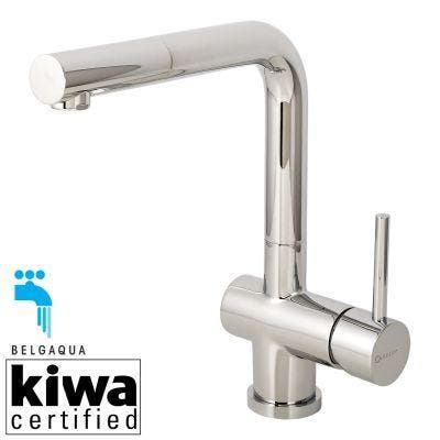 Caressi keukenkraan CA108CHU Chroom - uittrekbare uitloop, Doe-het-zelf en Verbouw, Sanitair, Kraan, Nieuw, Rvs, Ophalen of Verzenden