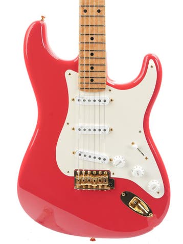 Fender Custom Shop 1957 Stratocaster Fiesta Red 2015, Muziek en Instrumenten, Snaarinstrumenten | Gitaren | Elektrisch, Ophalen of Verzenden