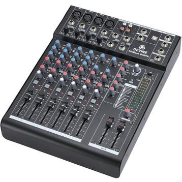 Devine MixDesk 802FX 8-kanaals mixer met FX, Verzenden, Nieuw