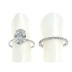 Zonder minimumprijs - 2-delige sieradenset - 14 karaat, Sieraden, Tassen en Uiterlijk, Antieke sieraden