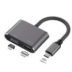 usb c naar hdmi en vga - usbc adapter - usb-c, Verzenden, Nieuw
