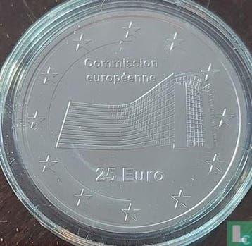 Luxemburg 25 euro 2006 (PROOF) Institute European Commis..., Verzenden, Goud, 5 euro, Losse munt