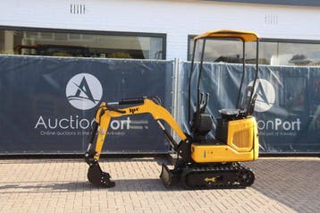 Veiling: Minigraver JPC CT13 Diesel 8.8kW 2026, Ophalen, Graafmachine