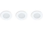 Prolight LED Inbouwspots Rond - 3x5W - IP65 - Wit (2de Kans, Verzenden, Nieuw